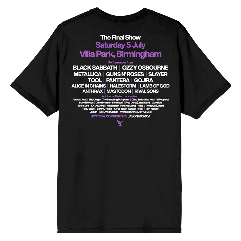 公式・ブラックサバスback to the beginning Tシャツ K*様 ブラック 公式・ブラックサバスback to the beginning Tシャツ K*様 ブラック