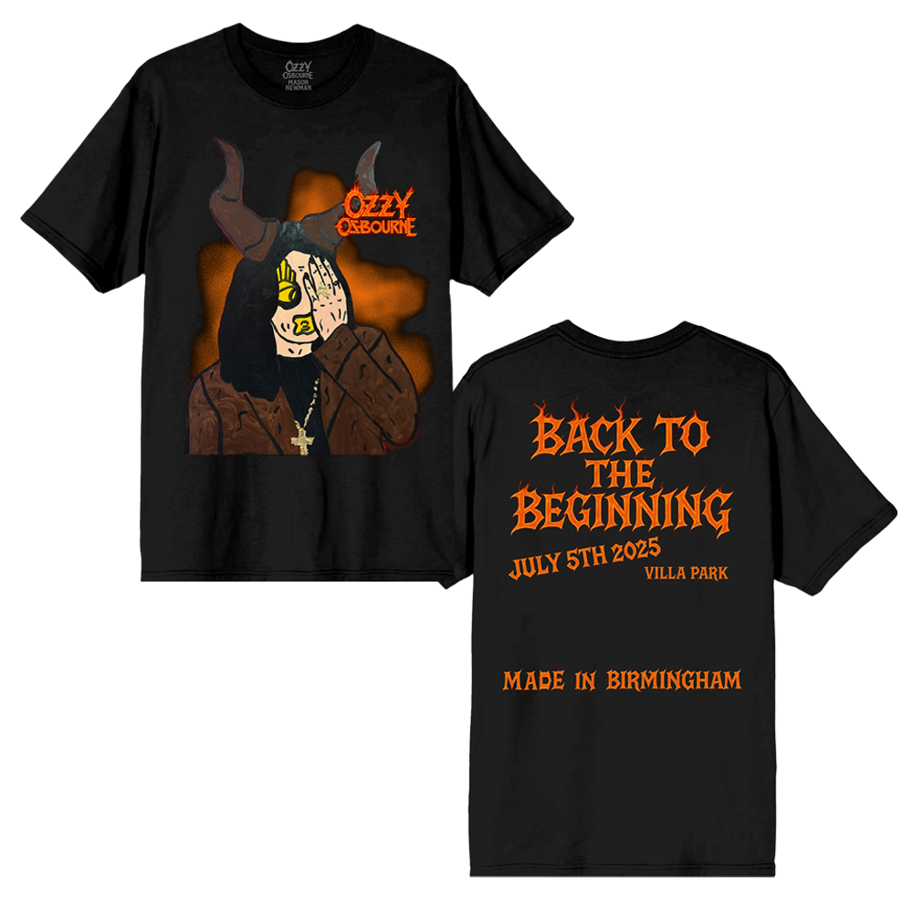 ブラックサバスback to the beginning TシャツM・L・X L Collection BAND Black Sabbath Back To The Beginning 2025 T