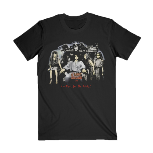 No Rest For the Wicked 1995 Black Tee