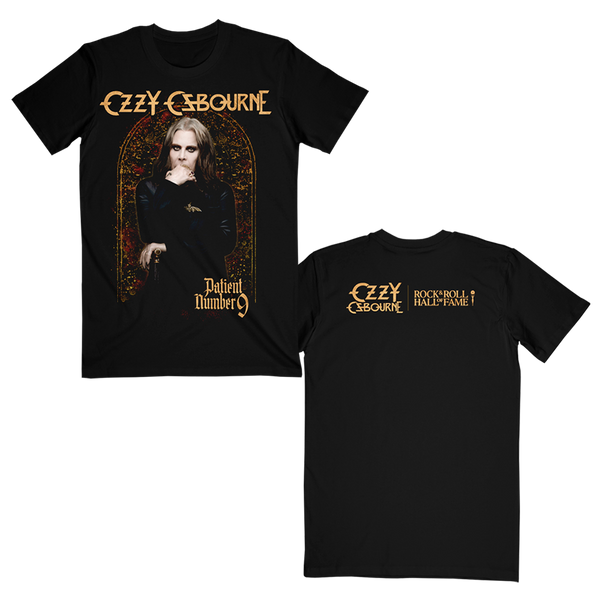 Patient No. 9 Rock & Roll Hall of Fame Tee – Ozzy Osbourne