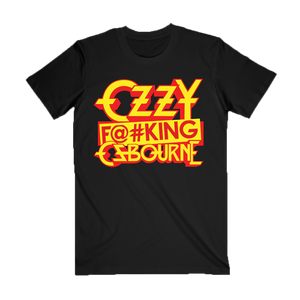 Ozzy Osbourne Ozz Bless Us All Official T-Shirt – Black, Crew Neck, Short Sleeve – S To XXL