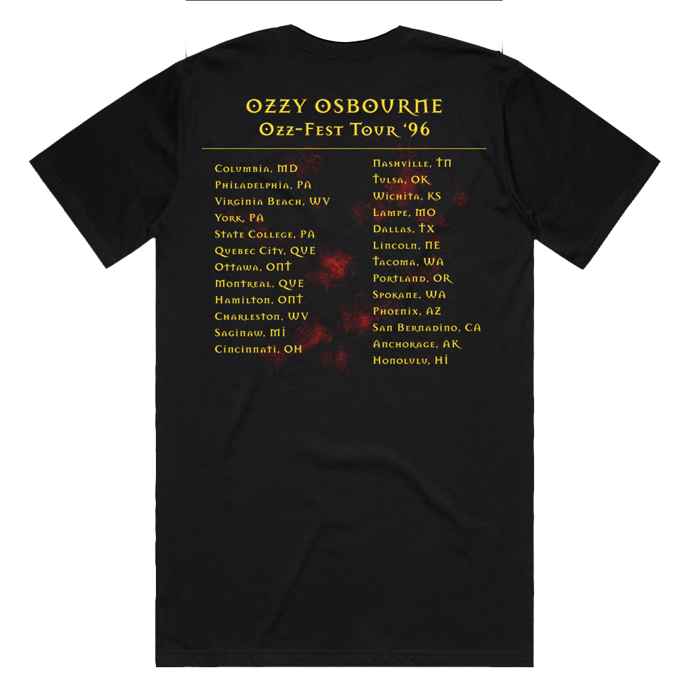 Vintage Ozzfest '96 Tee – Ozzy Osbourne Vintage Ozzfest '96 Tee – Ozzy Osbourne