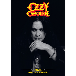 Ozzy Osbourne 2026 A3 Calendar
